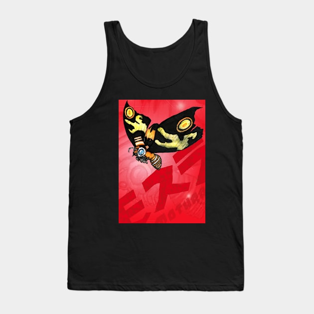 Mothra Tank Top by ArtofBJF